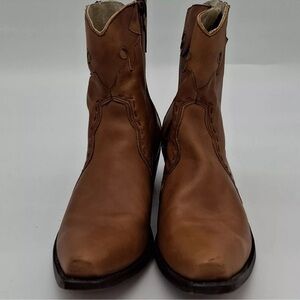 Women’s western side zip ankle boots